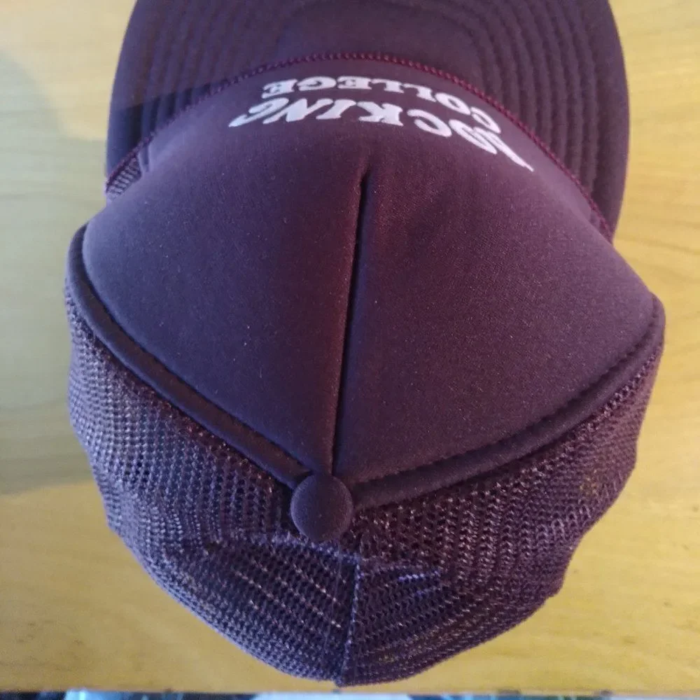 Deadstock Vintage Hocking College Rope Snap Back Trucker Hat